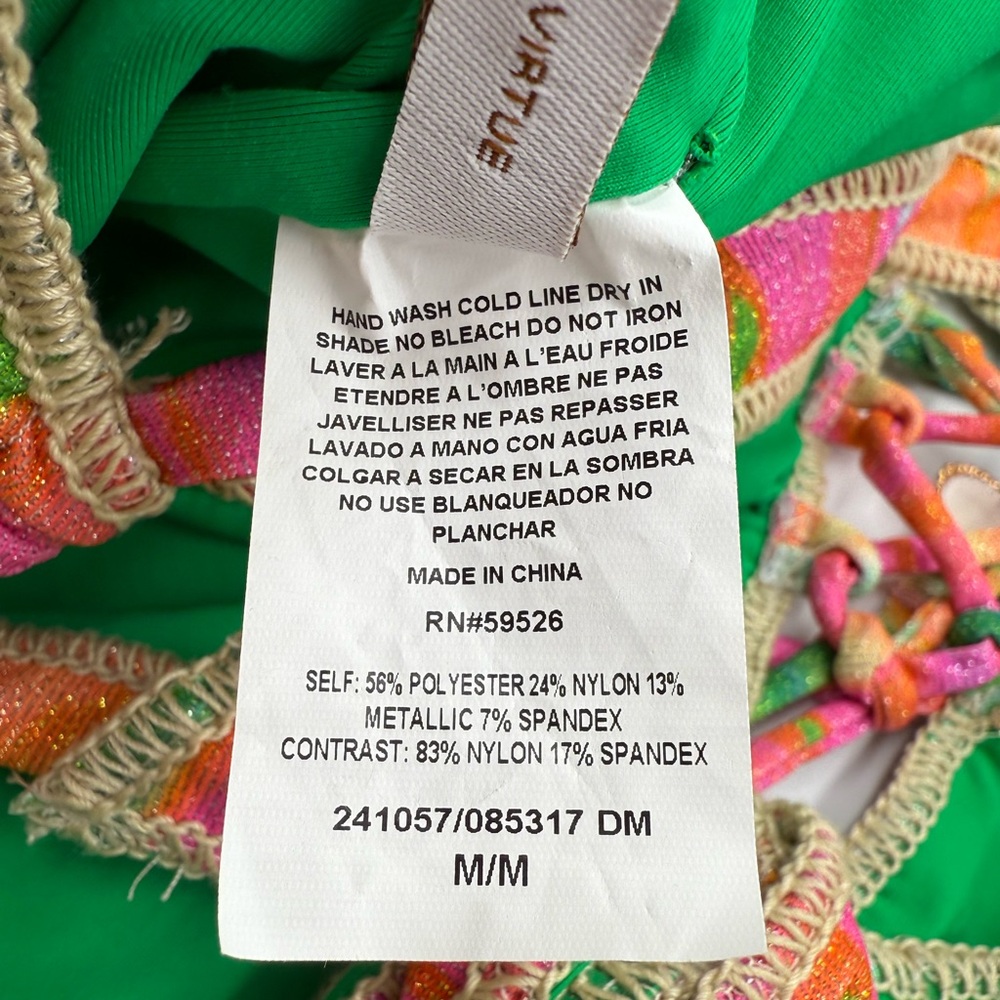 BECCA Mirage Kylam Bandeau One Piece - Picture 9 of 11